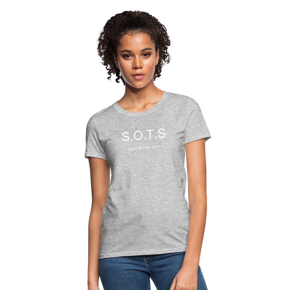 Women's T-Shirt S.O.T.S - heather gray