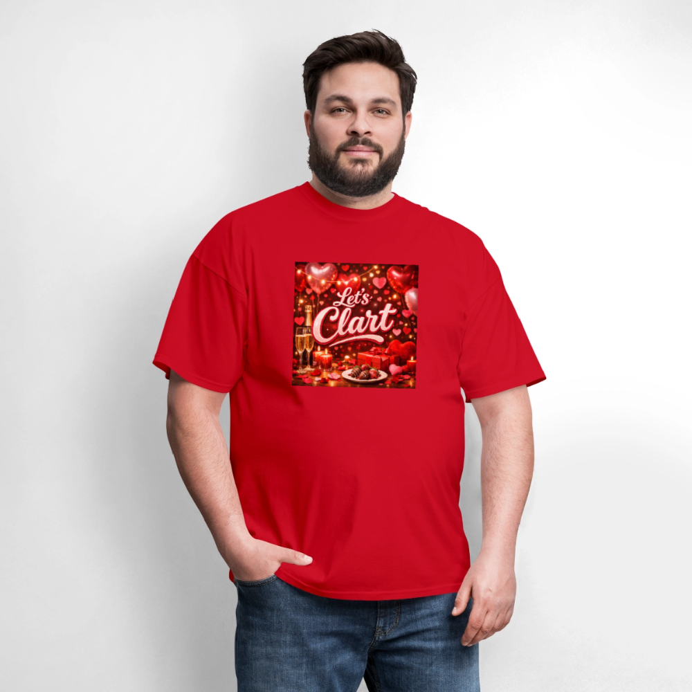 Men's T-Shirt | GILDAN 5000 VALINTINES SPECIAL - red