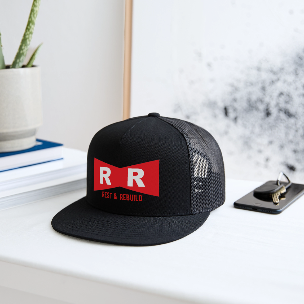 Trucker Hat R&R REST & REBUILD - black/black