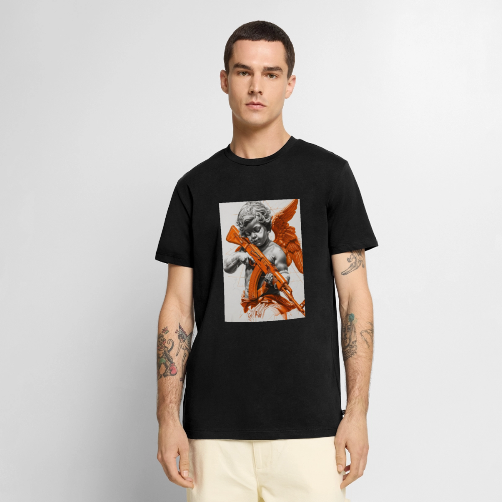 Men's Premium T-Shirt FINISH EVIL - black