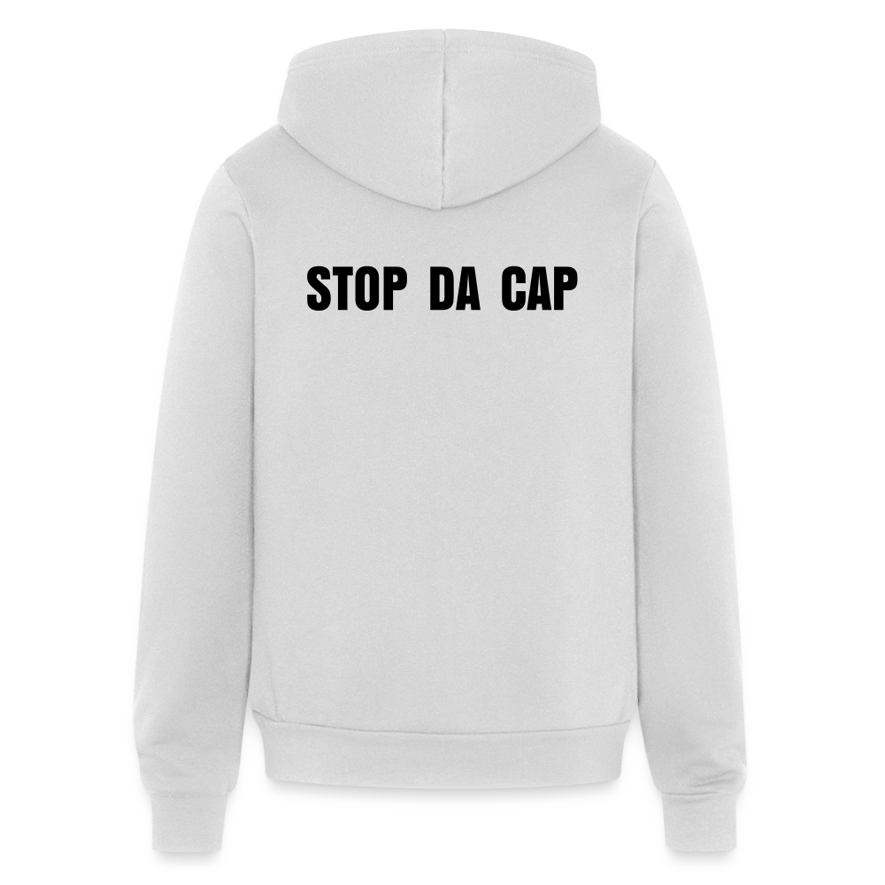 Bella + Canvas Unisex Full Zip Hoodie CAP - silver