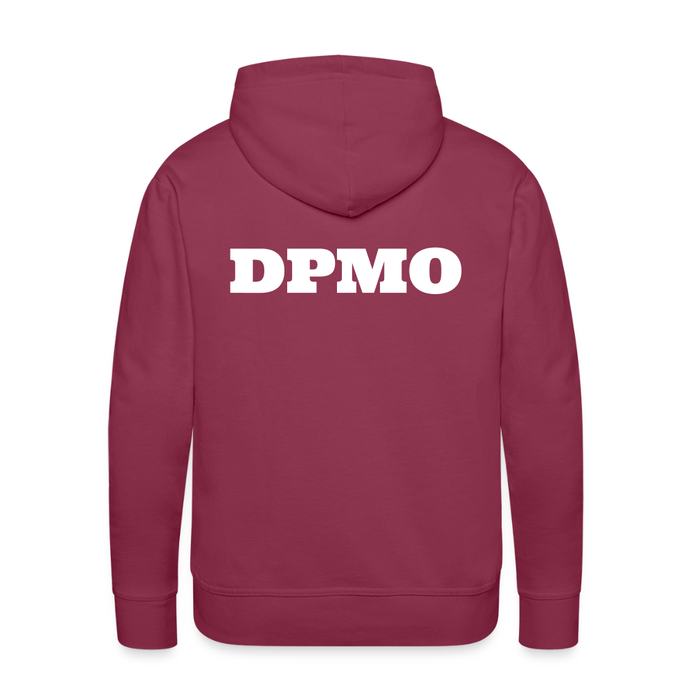 Men’s Premium Hoodie DPMO - burgundy