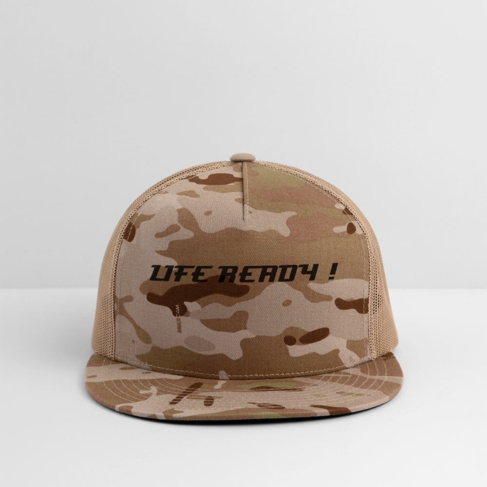 Trucker Hat LIFE READY ! - MultiCam\tan