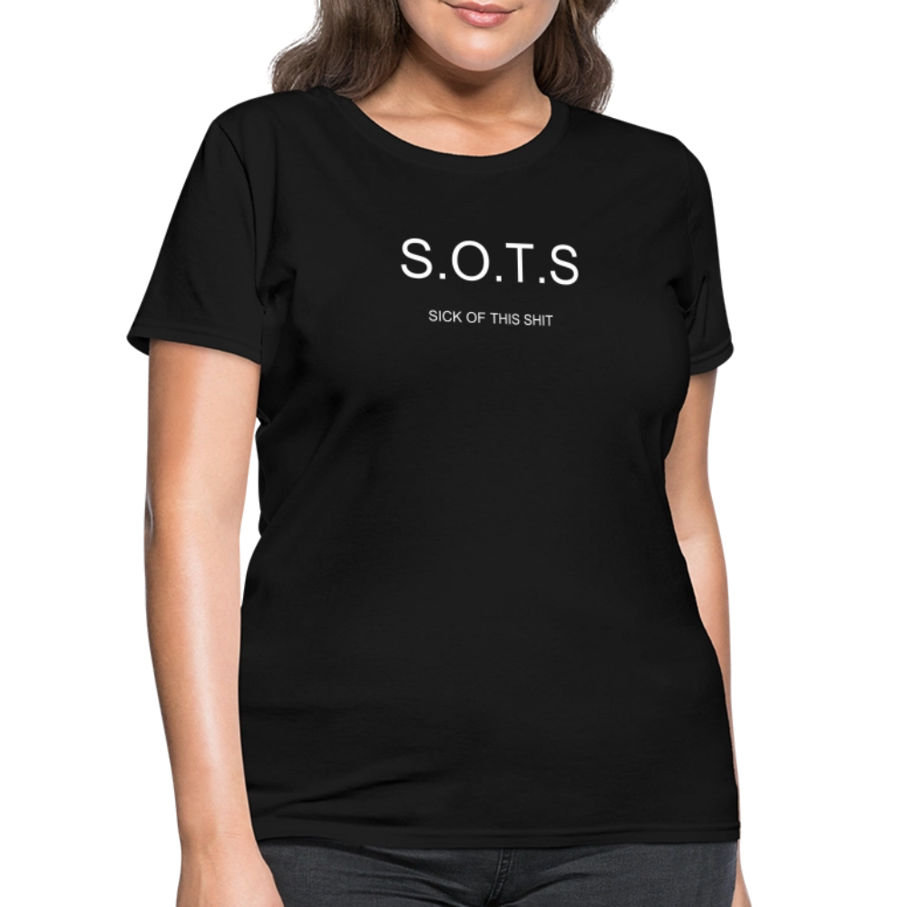 Women's T-Shirt S.O.T.S - black