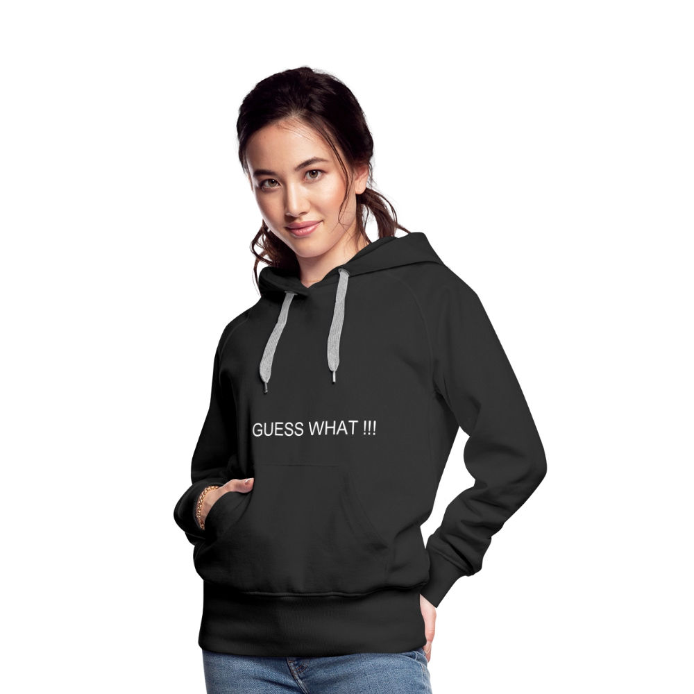 Women’s Premium Hoodie I AM A BOSS OF MY OWN PATH - black