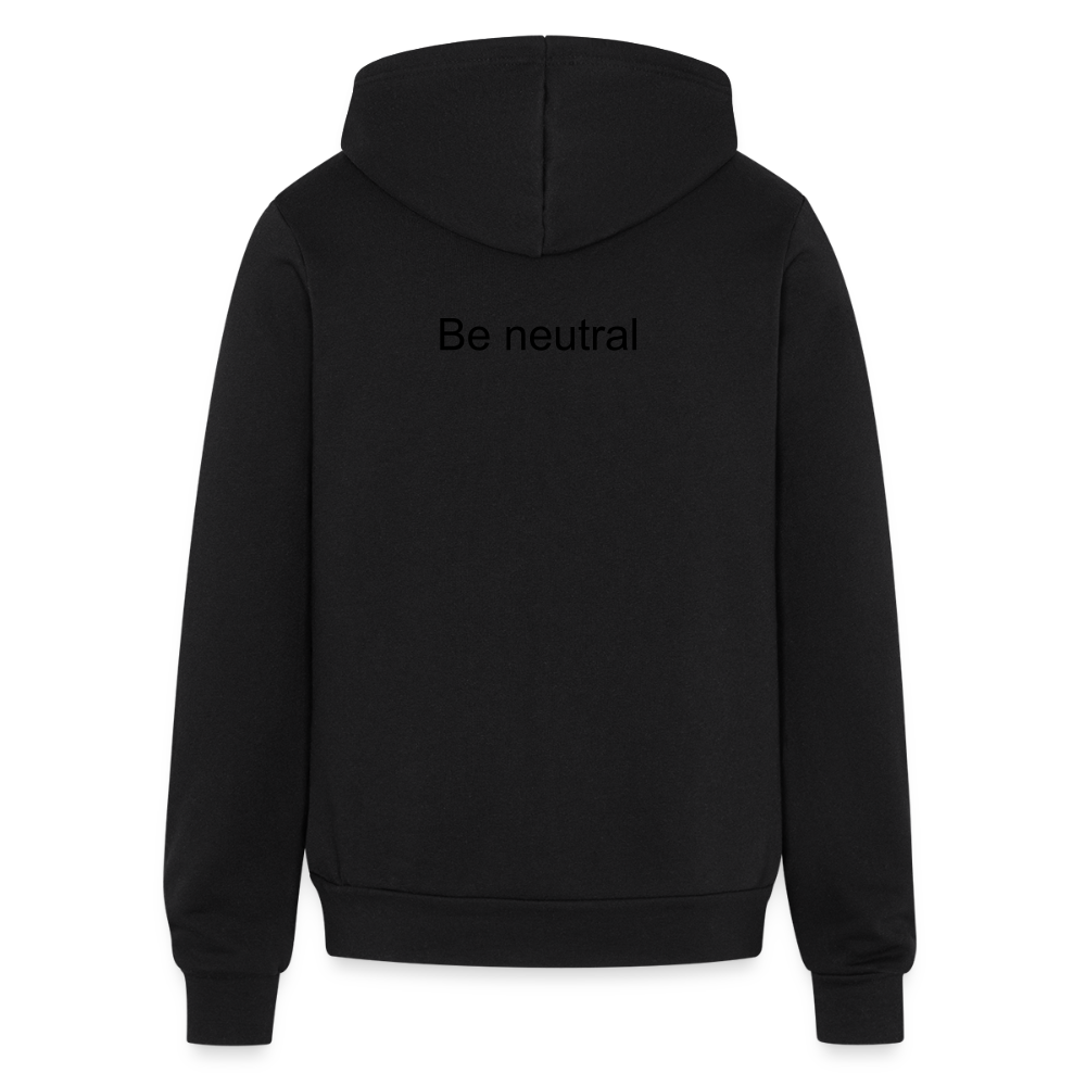 Bella + Canvas Unisex Full Zip Hoodie Facts - black