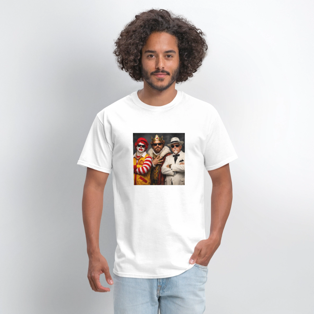 Men's T-Shirt | GILDAN 5000 DRIP FOOD franchise - white
