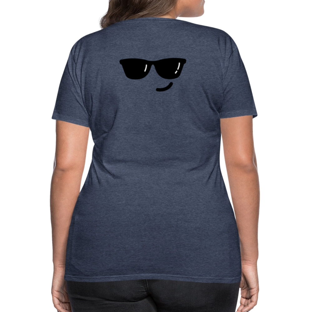 Women’s Premium T-Shirt WOMEN POWER - heather blue