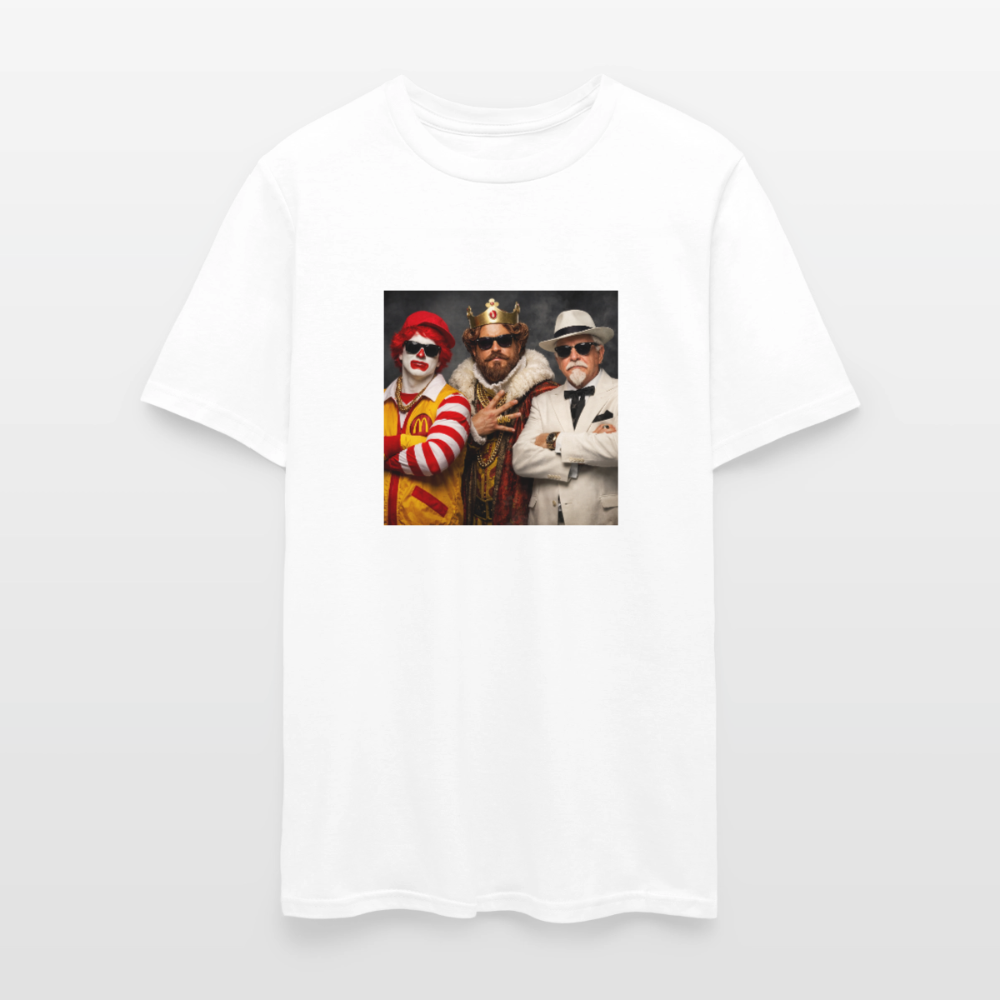 Men's T-Shirt | GILDAN 5000 DRIP FOOD franchise - white