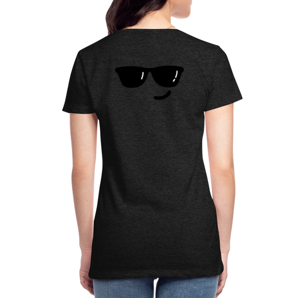 Women’s Premium T-Shirt WOMEN POWER - charcoal grey