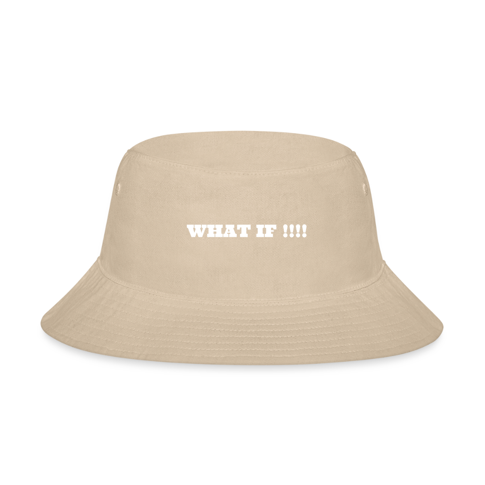 Bucket Hat WHAT IF !!!! - cream