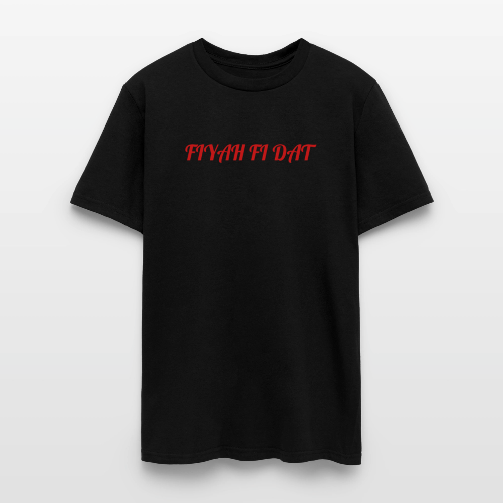 Men's T-Shirt | GILDAN 5000 FIYAH FI DAT - black