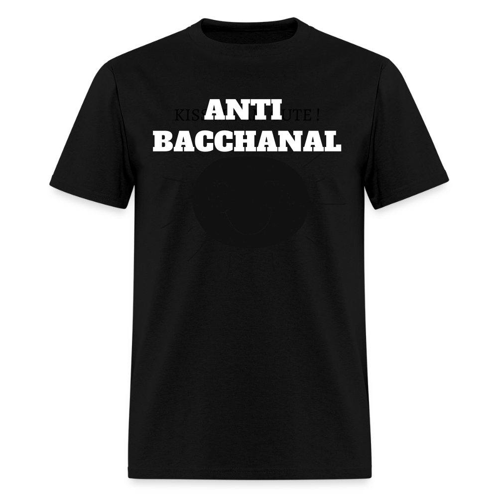 Men's T-Shirt | GILDAN 5000 ANTI  BACCHANAL - black