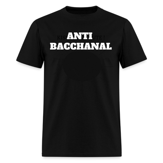 Men's T-Shirt | GILDAN 5000 ANTI  BACCHANAL - black