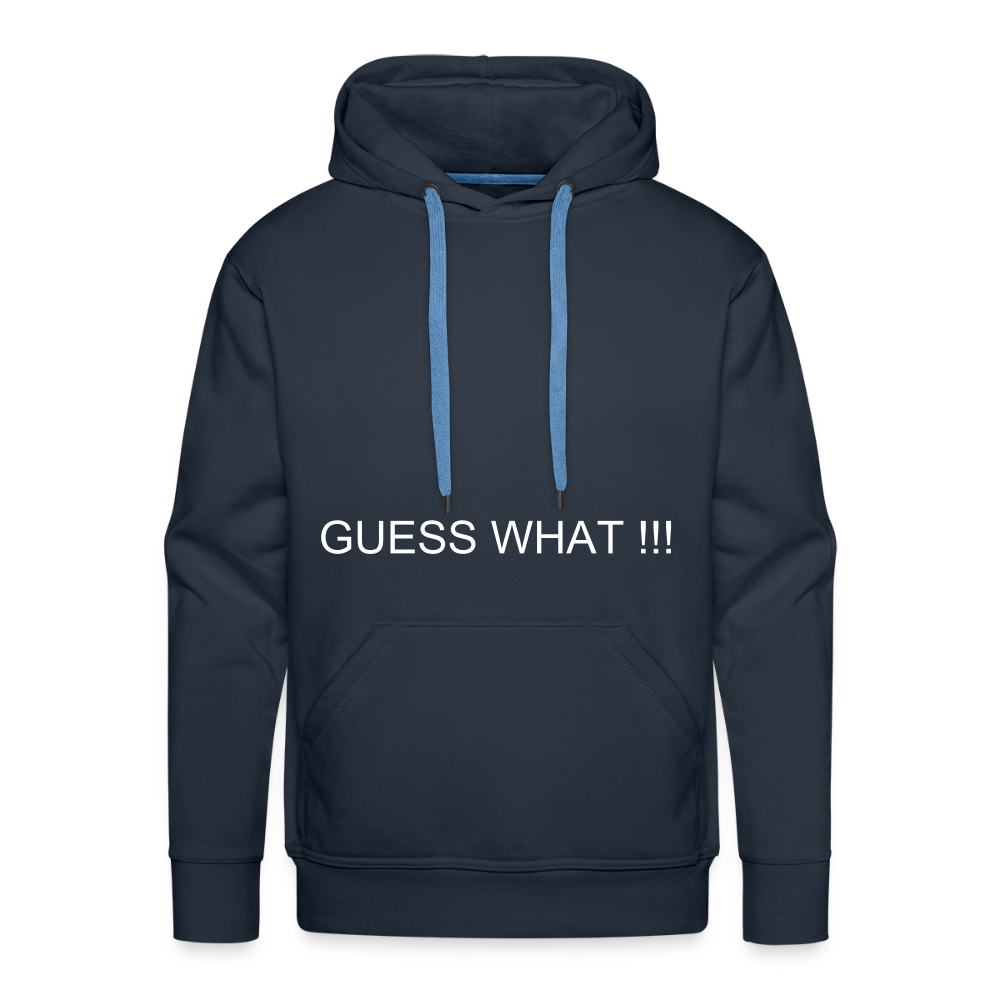 Men’s Premium Hoodie CHIN UP - navy