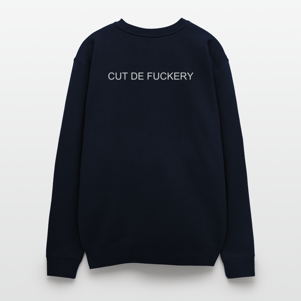 Oversized Crewneck Sweatshirt C/D/F - navy