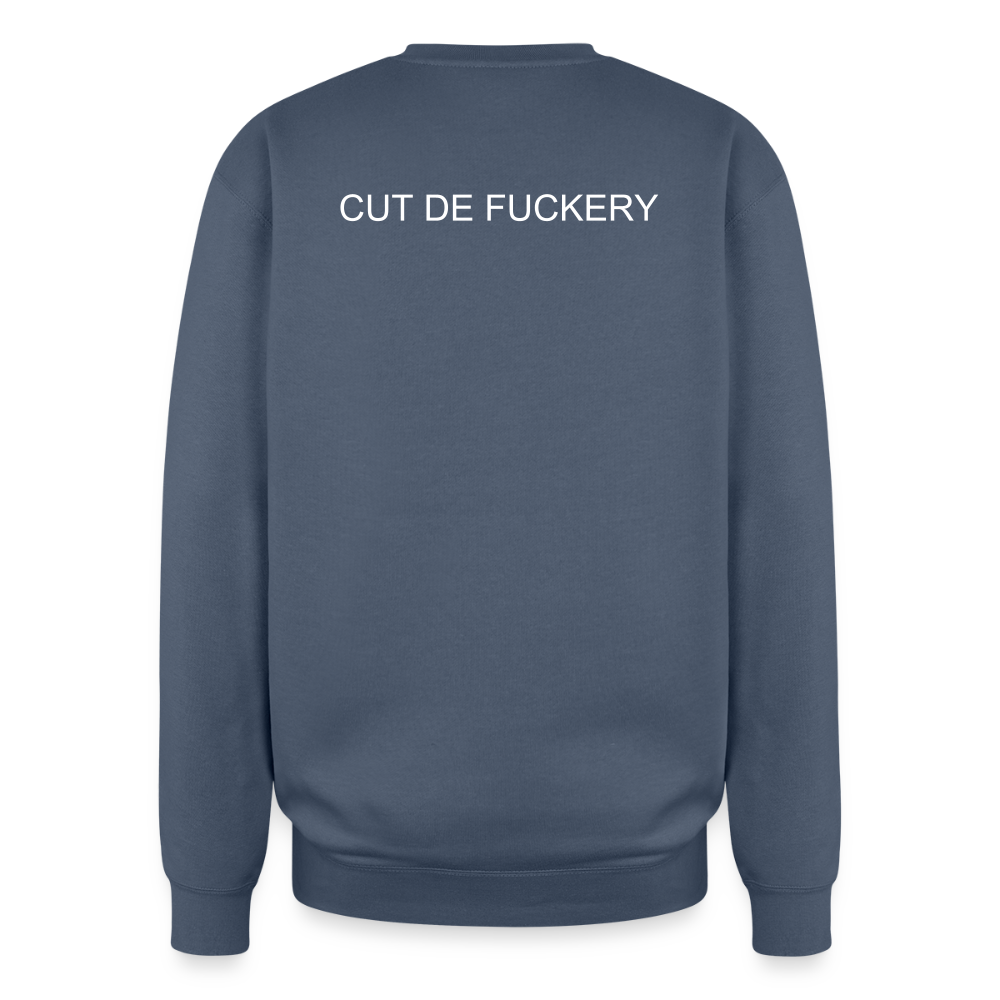 Oversized Crewneck Sweatshirt C/D/F - stone blue