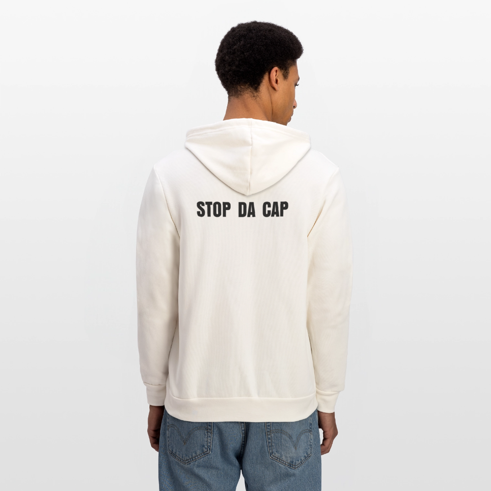 Bella + Canvas Unisex Full Zip Hoodie CAP - vintage white