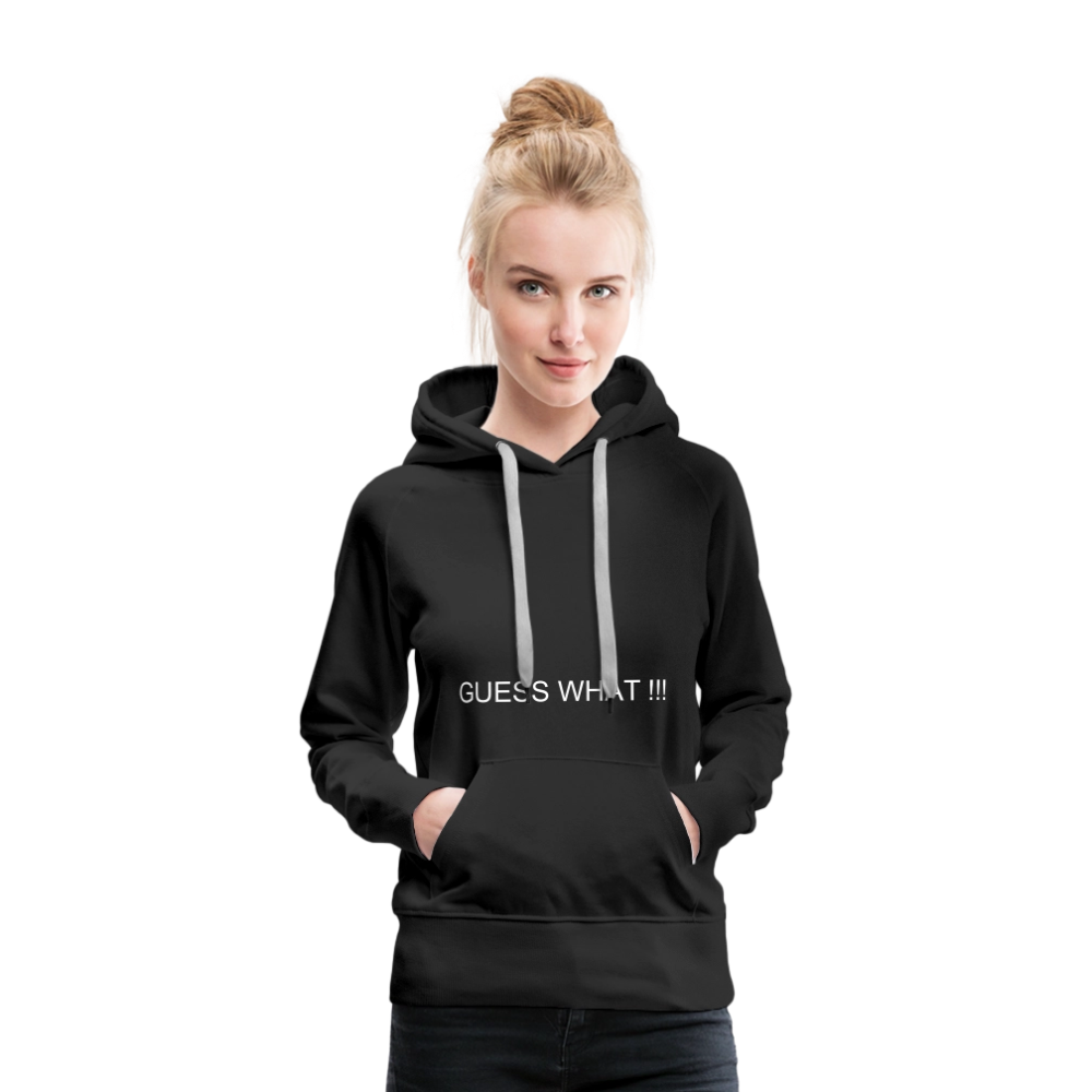 Women’s Premium Hoodie I AM A BOSS OF MY OWN PATH - black