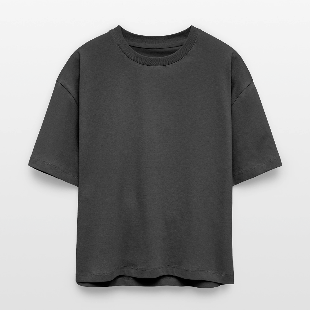 Women's Heavyweight Cropped T-Shirt - anthracite grey