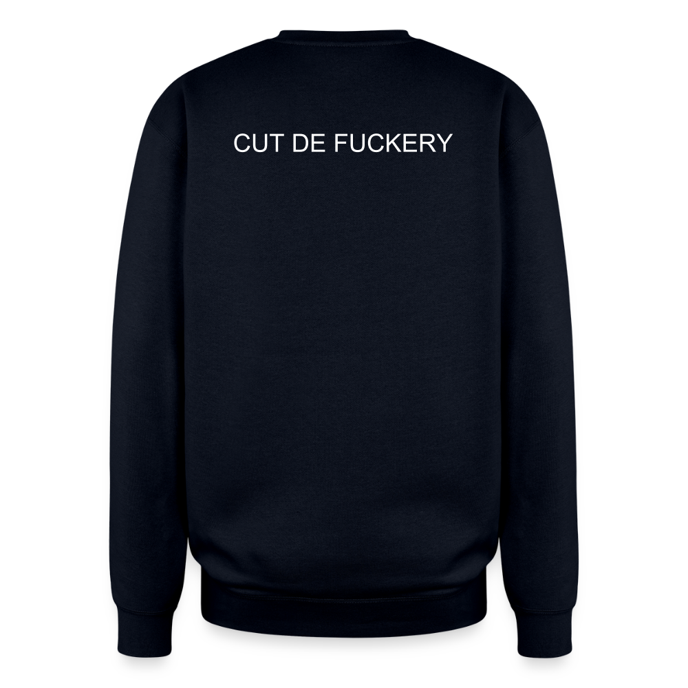 Oversized Crewneck Sweatshirt C/D/F - navy