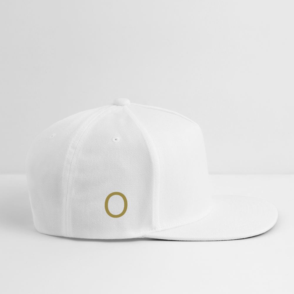 Snapback Baseball Cap OPULENCE AP - white