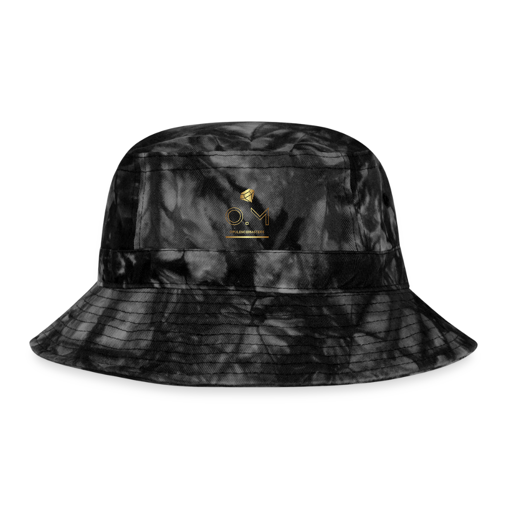 Tie Dye Bucket Hat OM AP - Black Tie Dye
