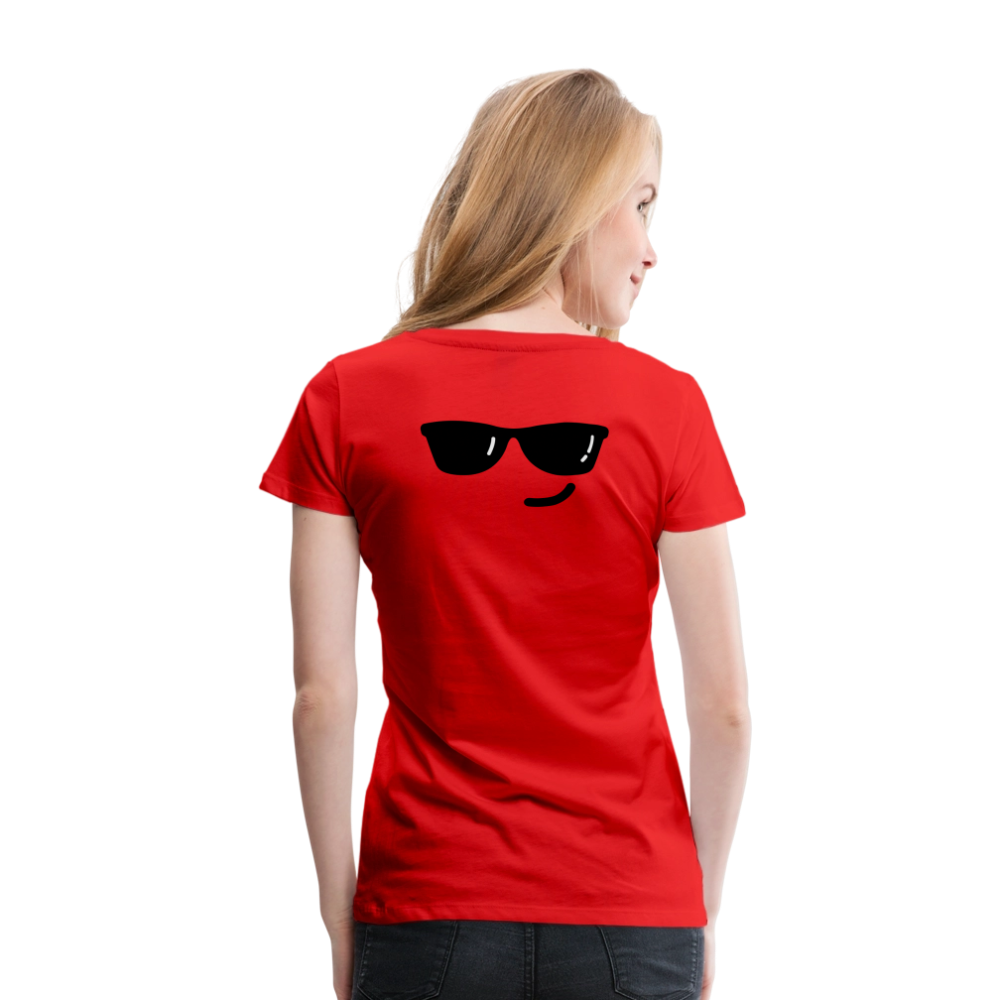 Women’s Premium T-Shirt WOMEN POWER - red