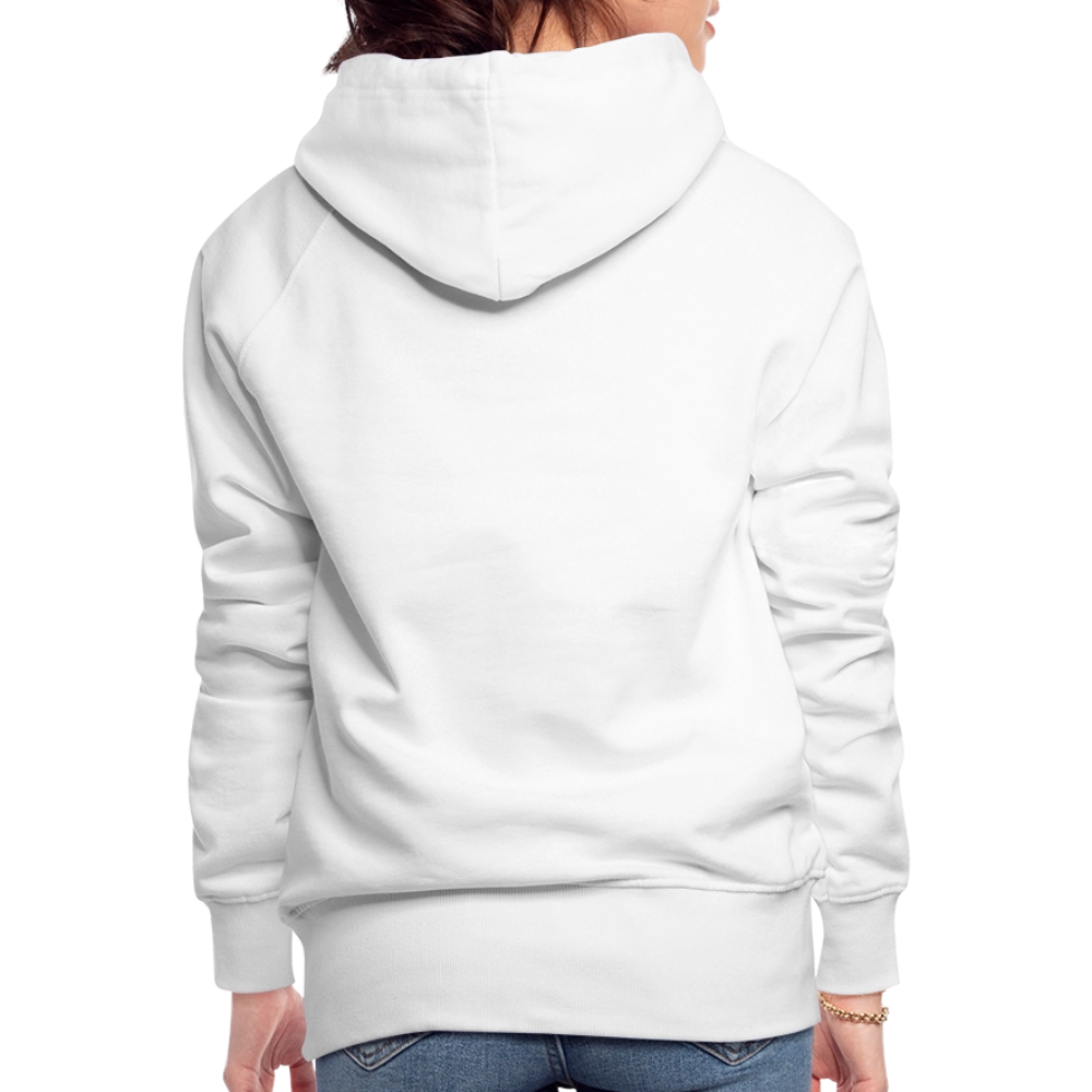 Women’s Premium Hoodie I AM A BOSS OF MY OWN PATH - white