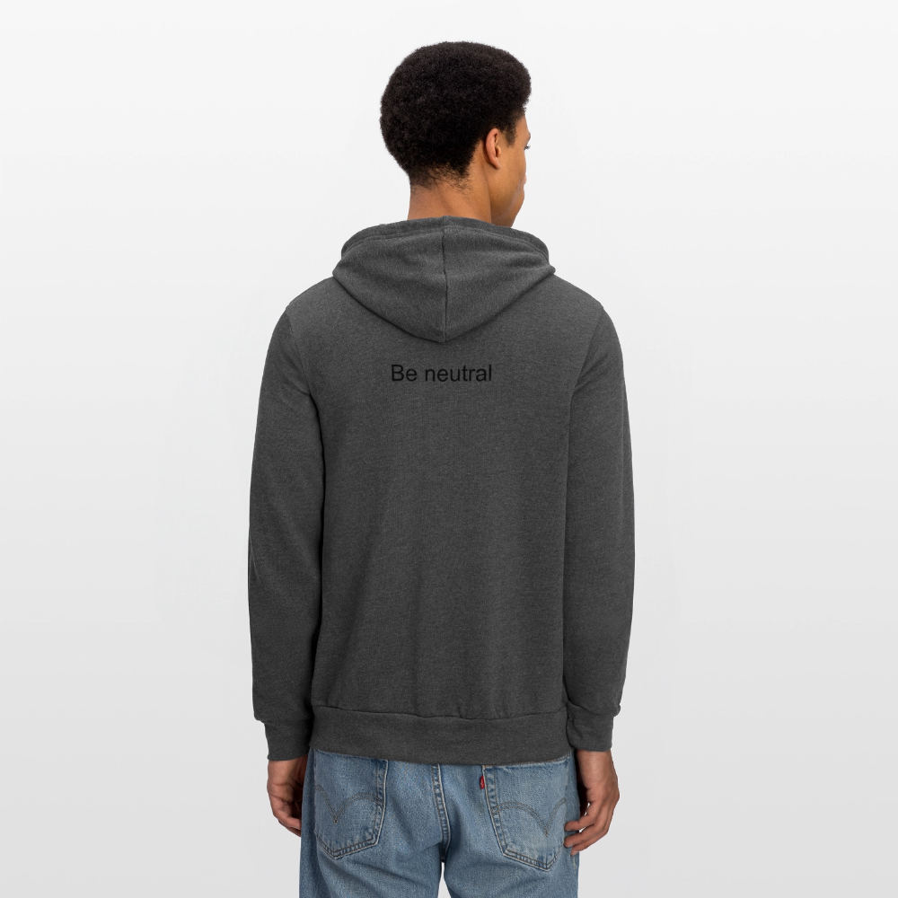 Bella + Canvas Unisex Full Zip Hoodie Facts - charcoal grey