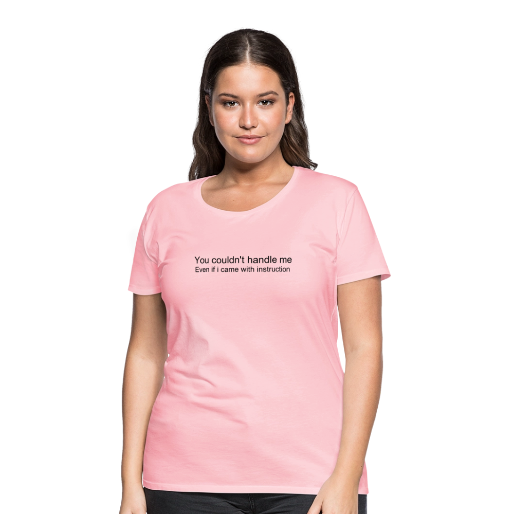 Women’s Premium T-Shirt WOMEN POWER - pink