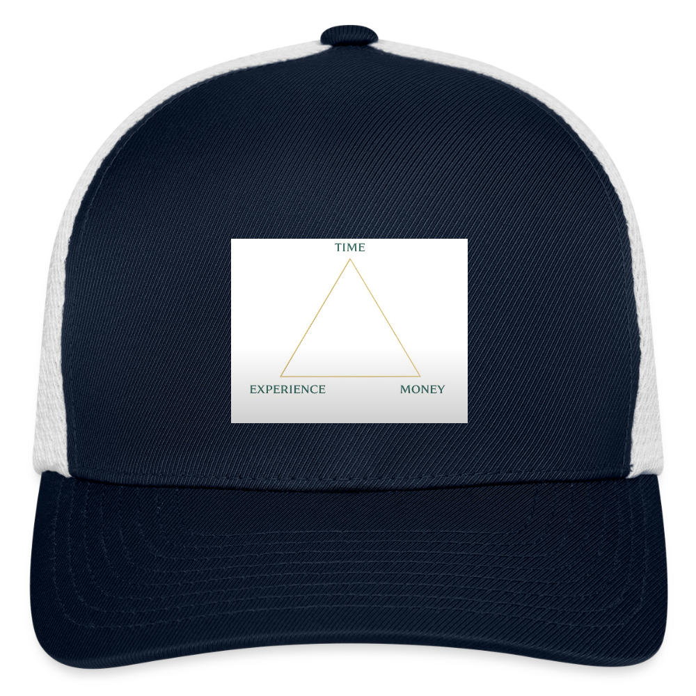 Flexfit Fitted Baseball Cap SCALES - navy/white