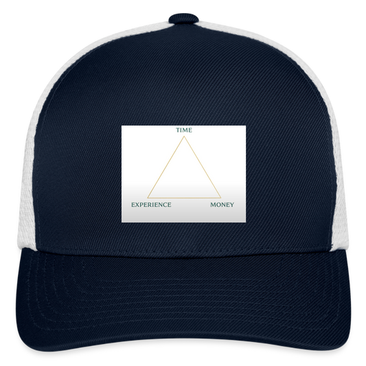 Flexfit Fitted Baseball Cap SCALES - navy/white