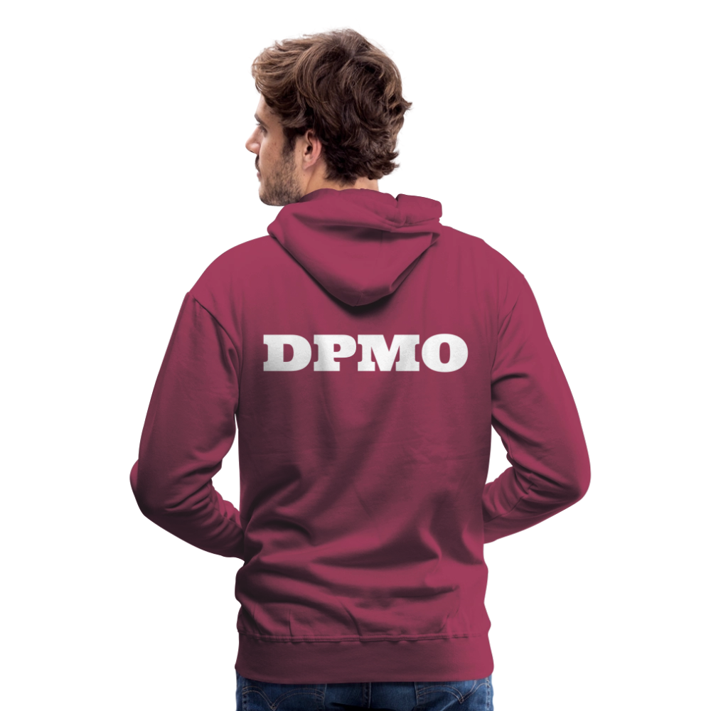 Men’s Premium Hoodie DPMO - burgundy