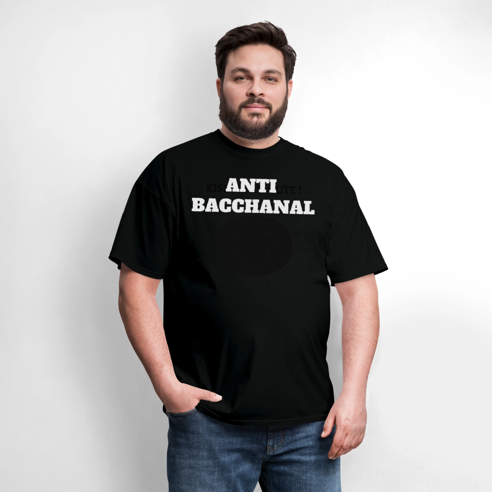Men's T-Shirt | GILDAN 5000 ANTI  BACCHANAL - black