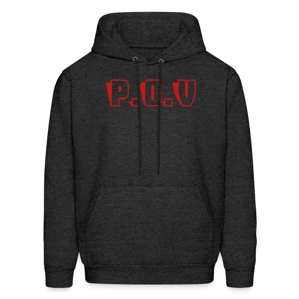 Men's Hoodie P.O.V - charcoal grey