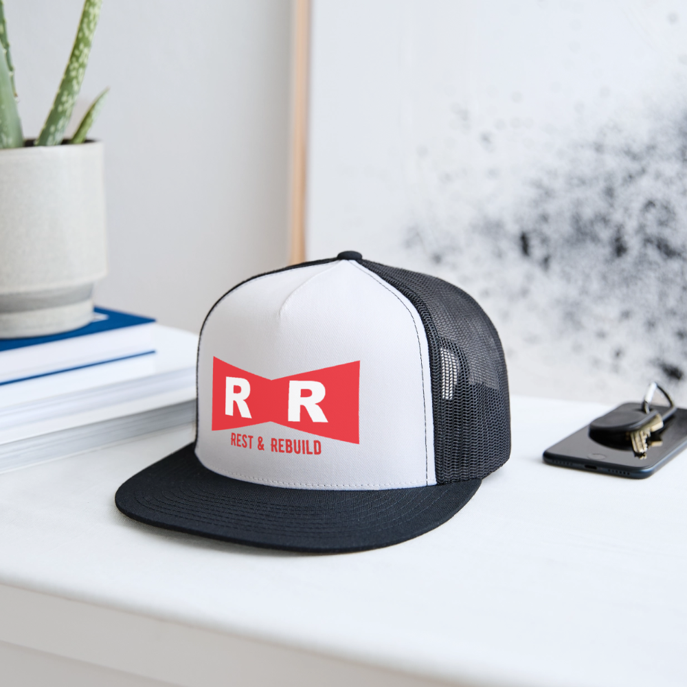Trucker Hat R&R REST & REBUILD - white/black