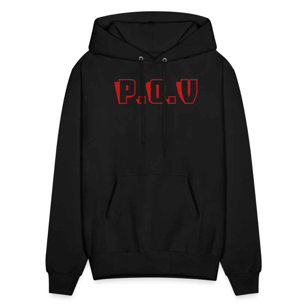 Men's Hoodie P.O.V - black