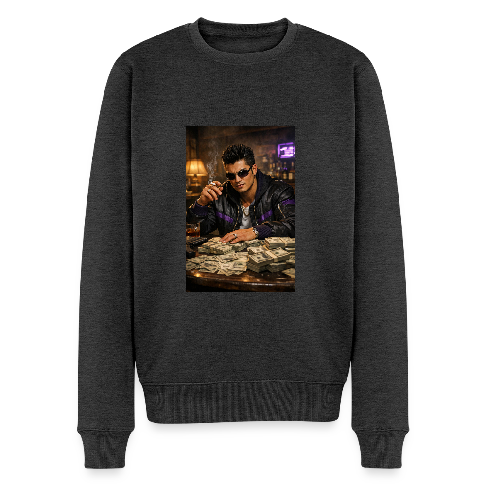 Men’s Premium Sweatshirt SAINTS GAT - heather anthracite