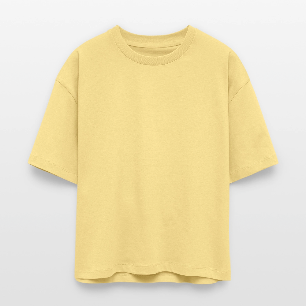 Women's Heavyweight Cropped T-Shirt - washed yellow
