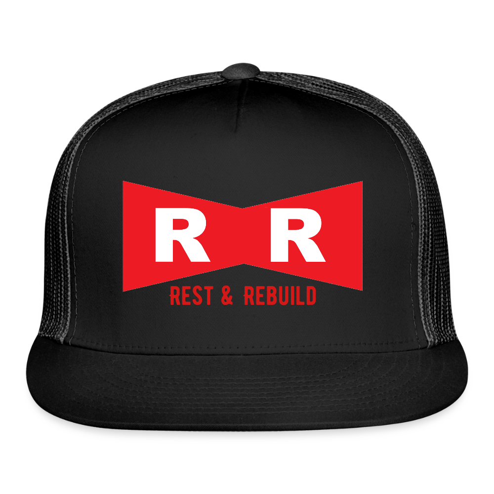 Trucker Hat R&R REST & REBUILD - black/black