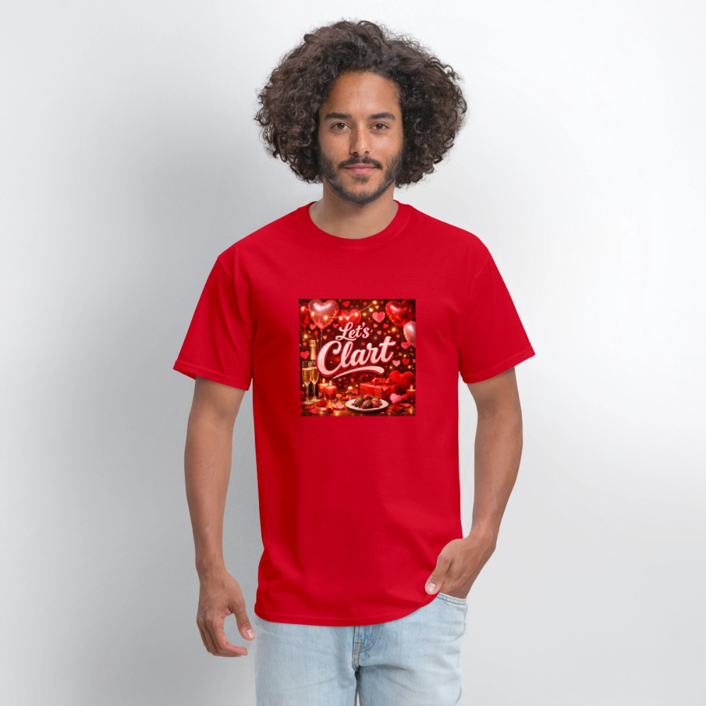 Men's T-Shirt | GILDAN 5000 VALINTINES SPECIAL - red