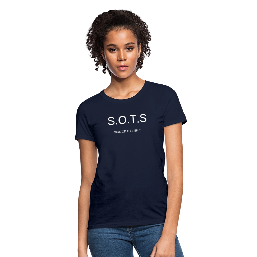 Women's T-Shirt S.O.T.S - navy