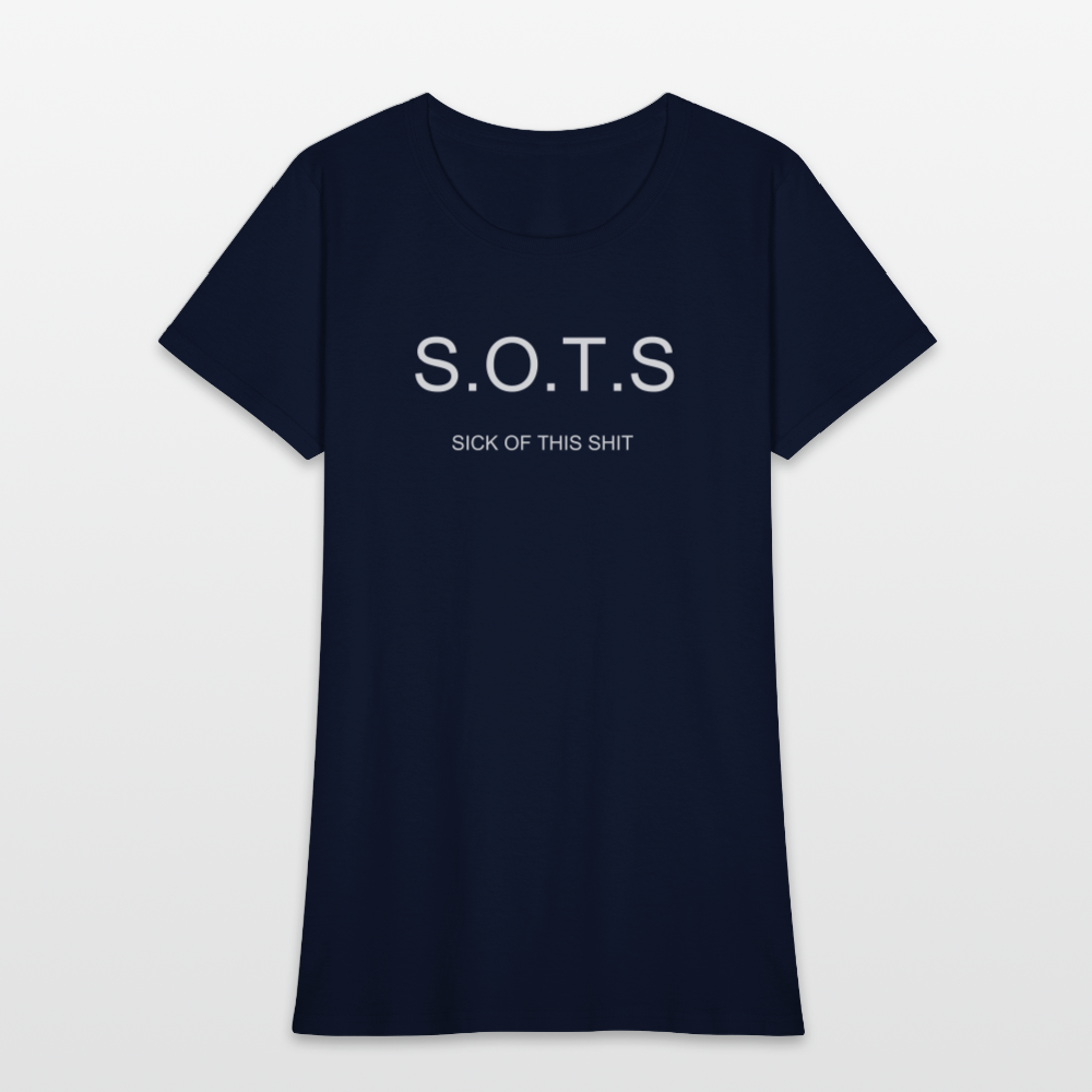 Women's T-Shirt S.O.T.S - navy