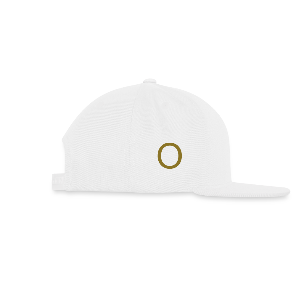 Snapback Baseball Cap OPULENCE AP - white