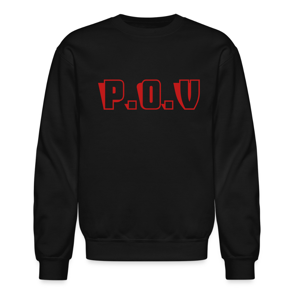 Crewneck Sweatshirt P.O.V - black