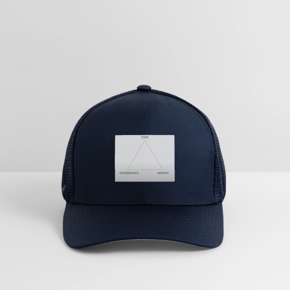 Flexfit Fitted Baseball Cap SCALES - navy