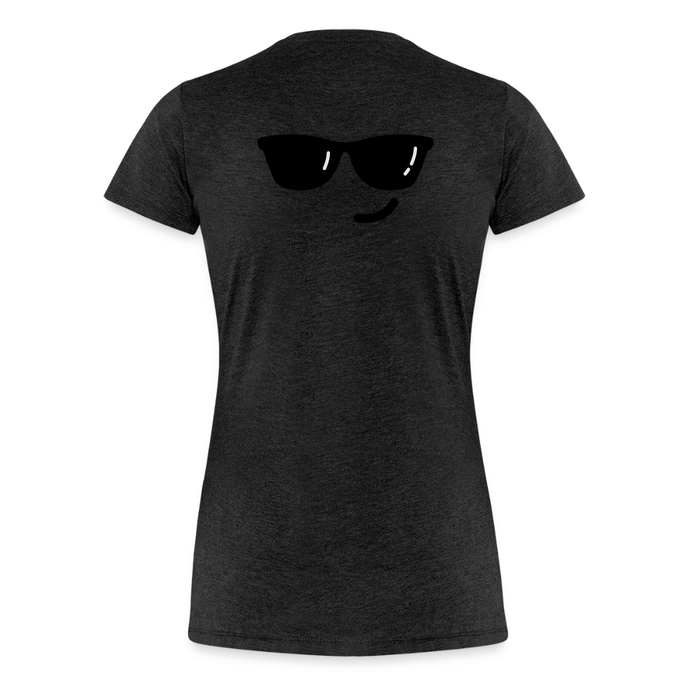Women’s Premium T-Shirt WOMEN POWER - charcoal grey