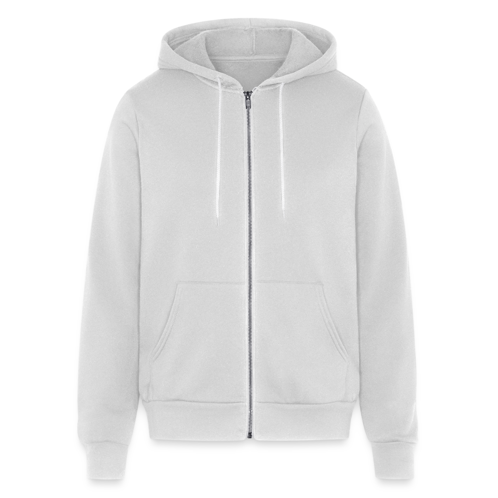 Unisex Full Zip Hoodie STOP THA CAPPUCCINO !!! - silver
