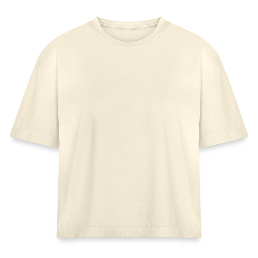 Women's Heavyweight Cropped T-Shirt - ivory